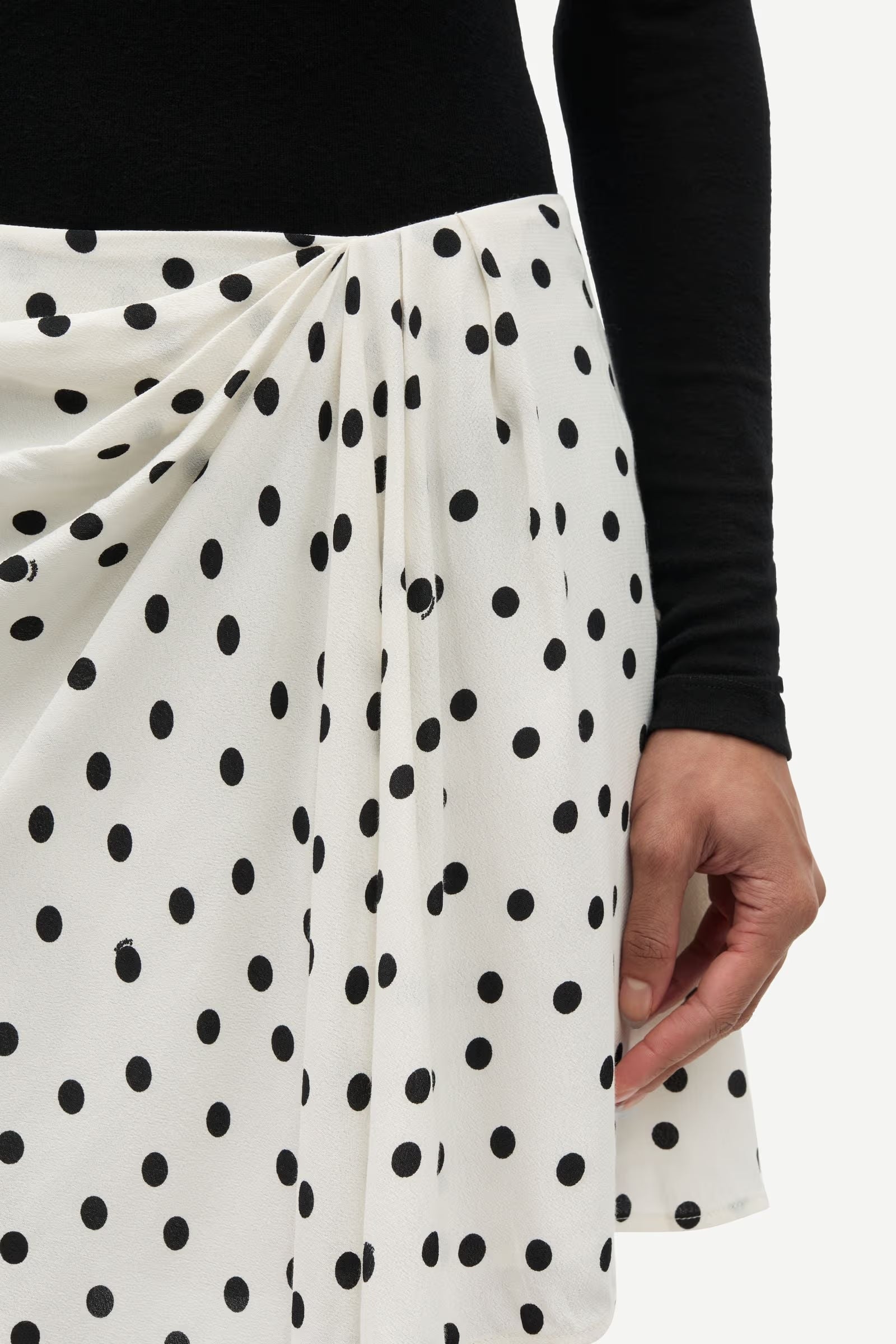 SAMSOE | FALDAS | MUJER | SAIBEN SKIRT 16060 DRIFTING DOTS EGRET | MULTICOLOR