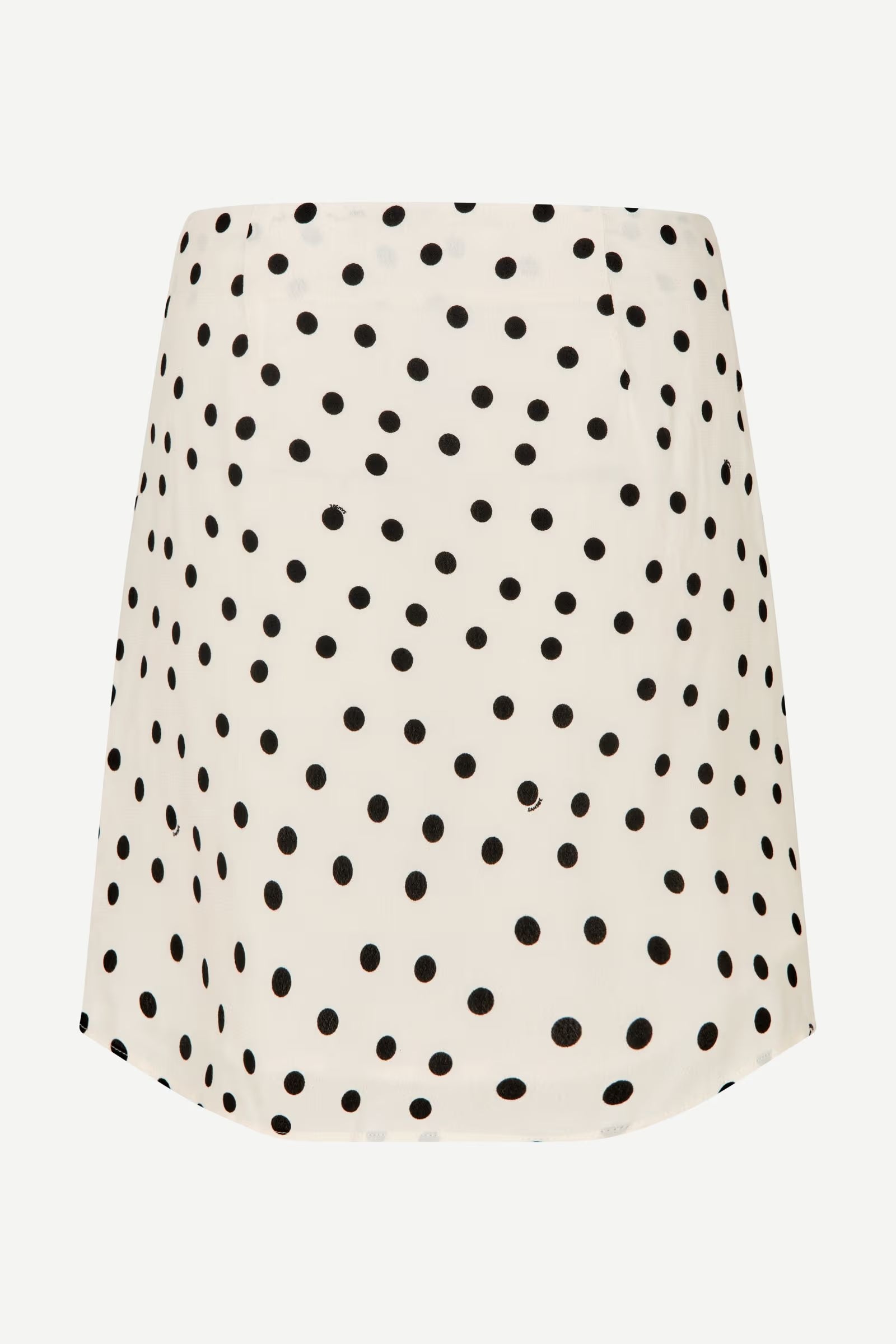 SAMSOE Saiben Skirt 16060 Drifting DOTS Egret: multicolor nederdel til kvinder