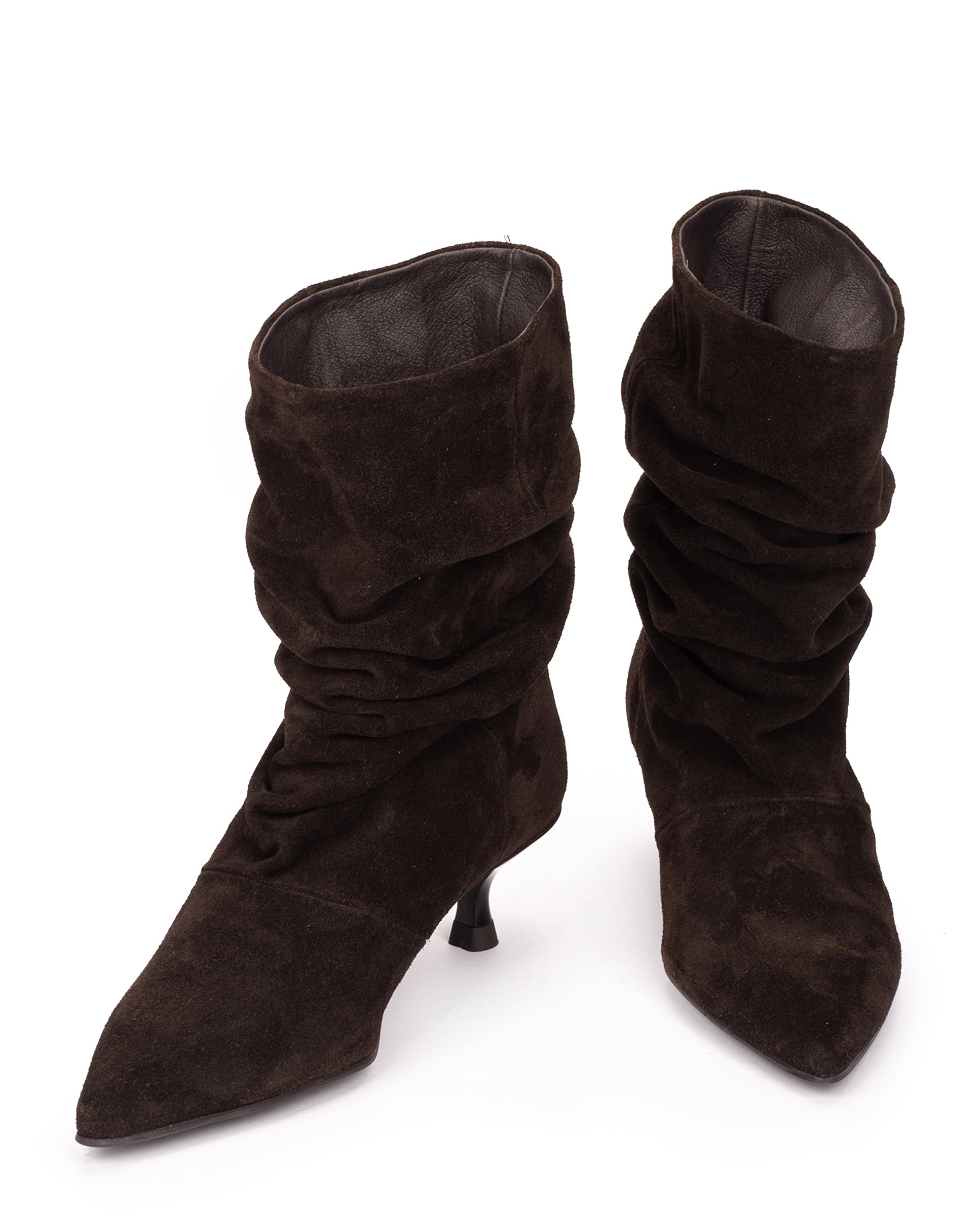 PEDRO MIRALLES Botas Velour Testa: brązowy kozaki dla kobiet