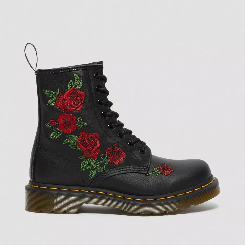 DR. MARTENS | WOMEN BOOTS | 1460 VONDA BLACK SOFTY T BLACK | BLACK