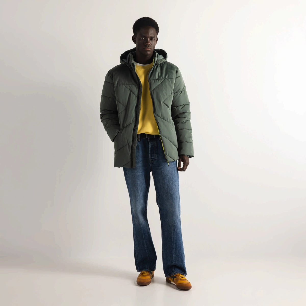 MUNICH Puffer Cloud Khaki Lifestyle: caqui куртка для мужчин