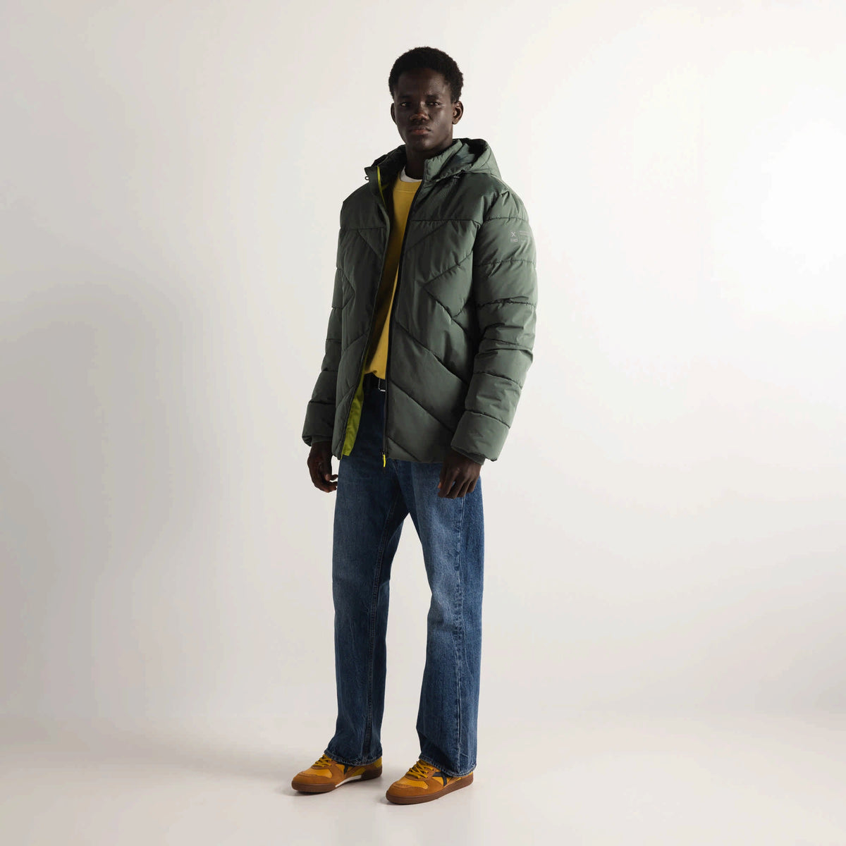 MUNICH Puffer Cloud Khaki Lifestyle: caqui куртка для мужчин