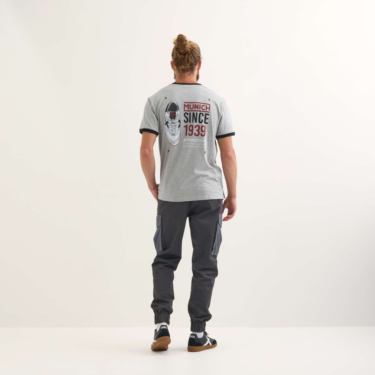 MUNICH | CAMISETAS | HOMBRE | GOAL GREY | GRIS