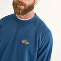 MUNICH Eighties NAVY: ブルー sweatshirts メンズ