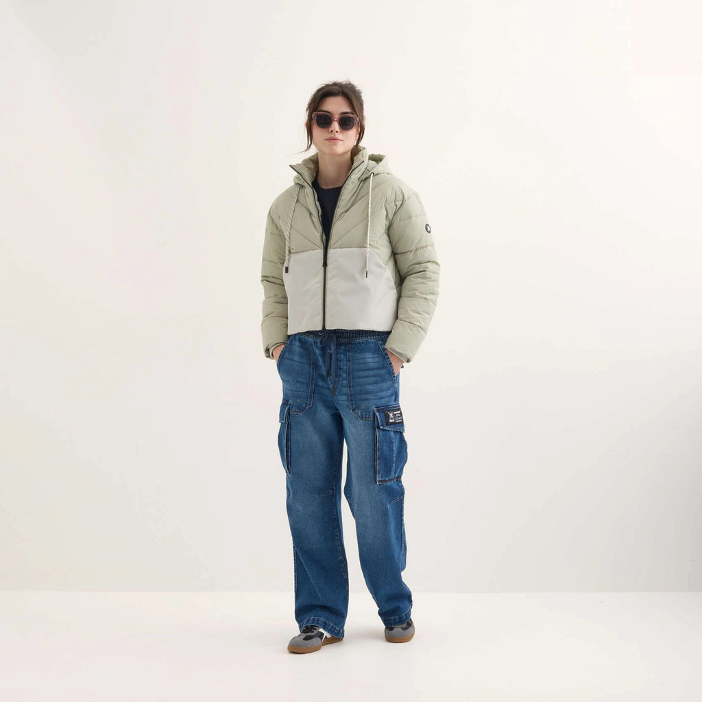 MUNICH SNOW Lifestyle C/sand: ベージュ ジャケット レディース