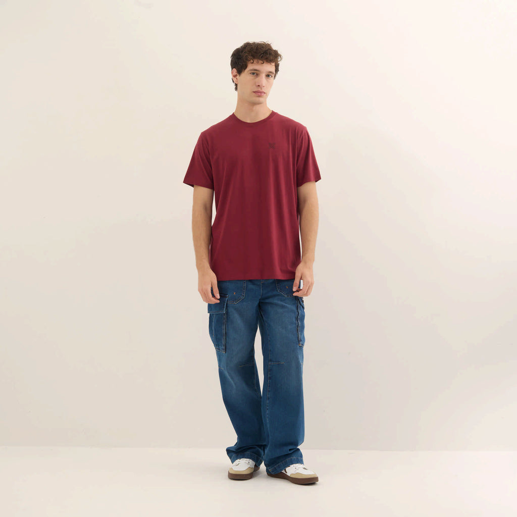 MUNICH T-shirt Essentials: rød T-shirt til mænd