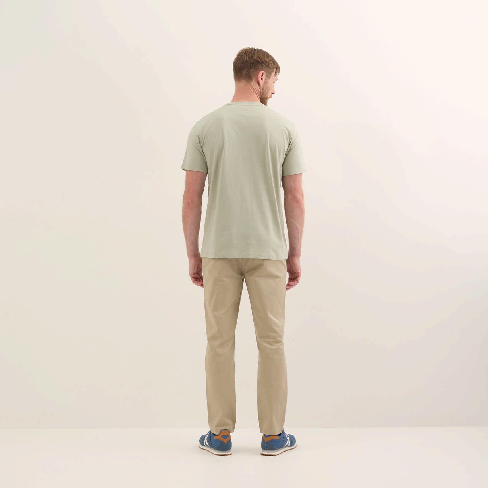 MUNICH T-shirt Essentials: grøn T-shirt til mænd