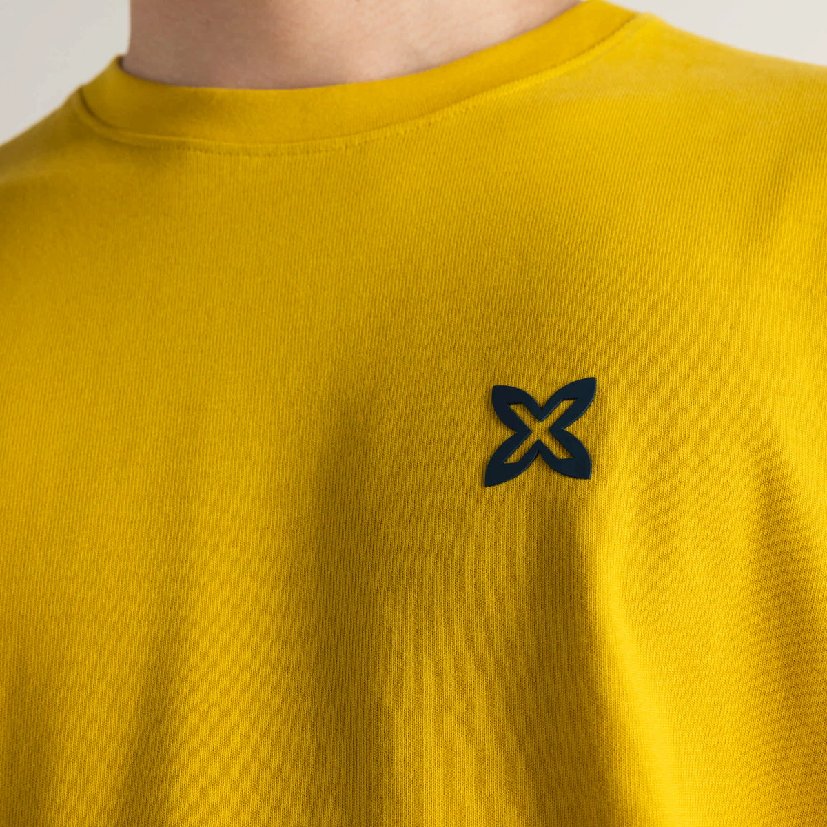 MUNICH Oversize T-shirt Peack Lemon: amarillo T-shirt for men
