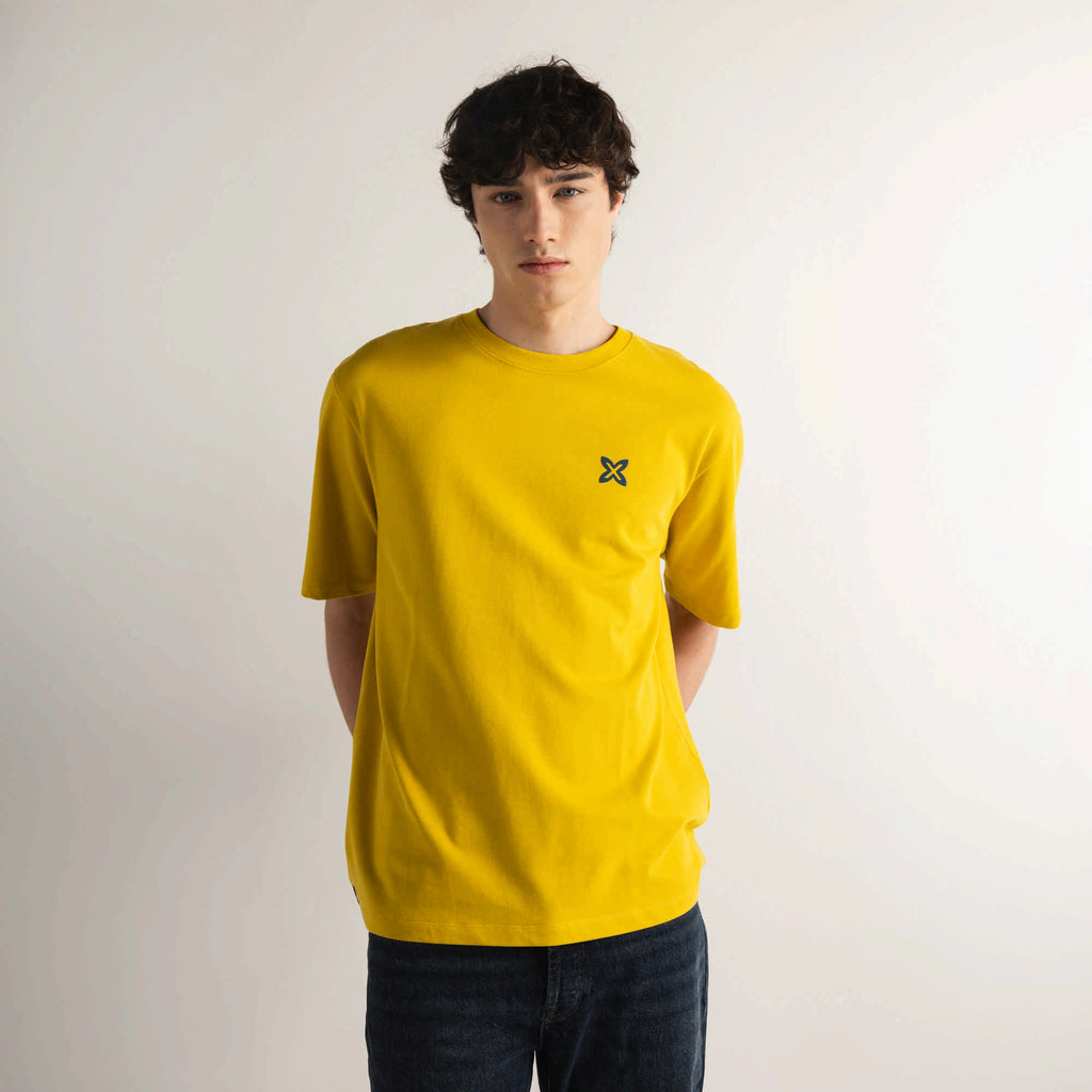 MUNICH Oversize T-shirt Peack Lemon: amarillo T-shirt for men