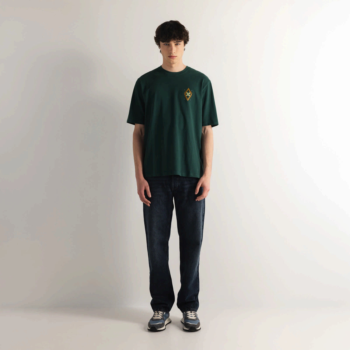 MUNICH Oversize T-shirt BEAR Green: أخضر تيشيرت للرجال