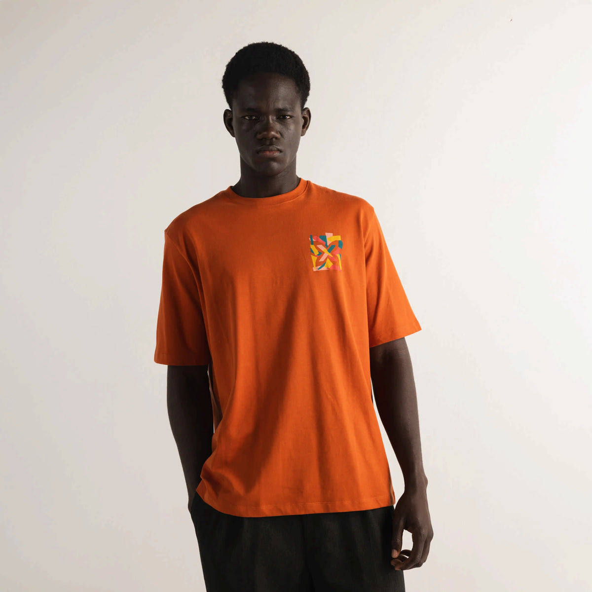 MUNICH Oversize T-shirt Gaudi RUST: naranja T-shirt for men