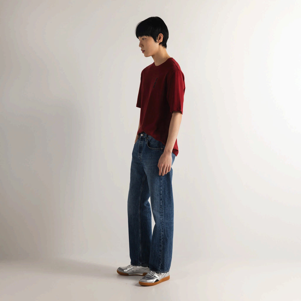MUNICH Oversize T-shirt Japan RED: rot T-Shirt für Herren