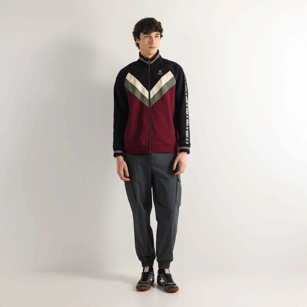 MUNICH | CHAQUETAS | HOMBRE | JACKET SCUDETTO WINE | BURDEOS
