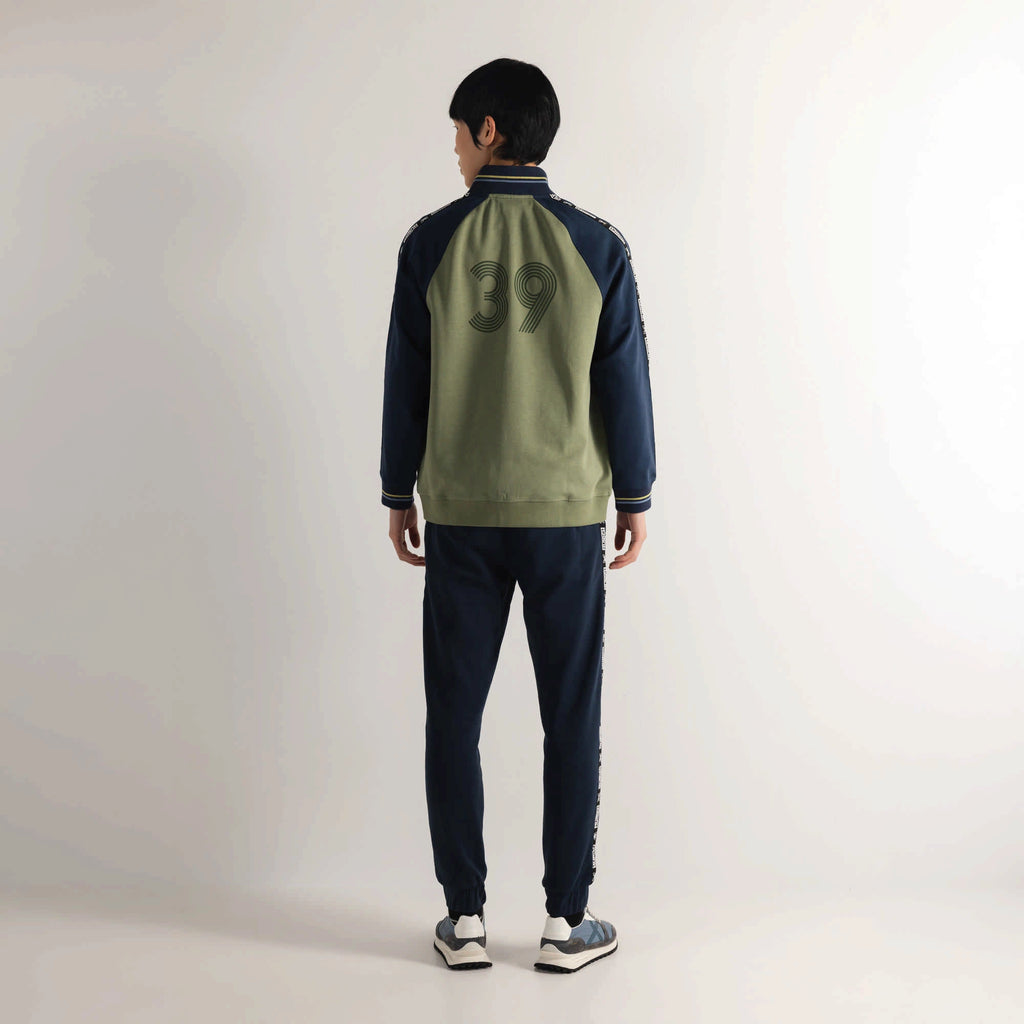 MUNICH Jacket Scudetto OIL: зеленый куртка для мужчин