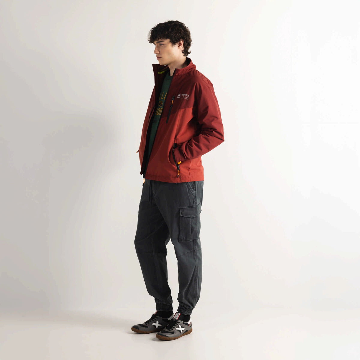 MUNICH Jacket Harbor Terracota: burdeos jacket for men