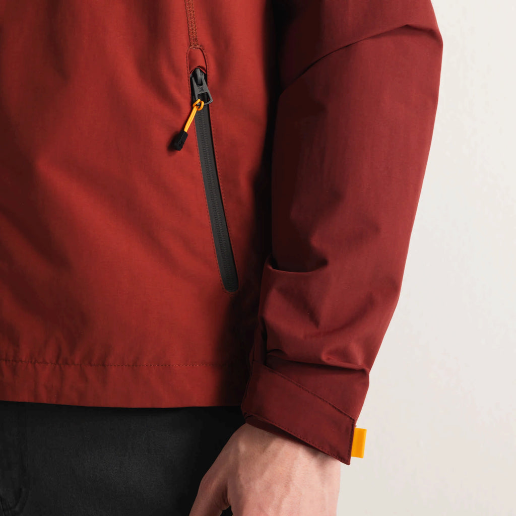 MUNICH Jacket Harbor Terracota: burdeos jacket for men
