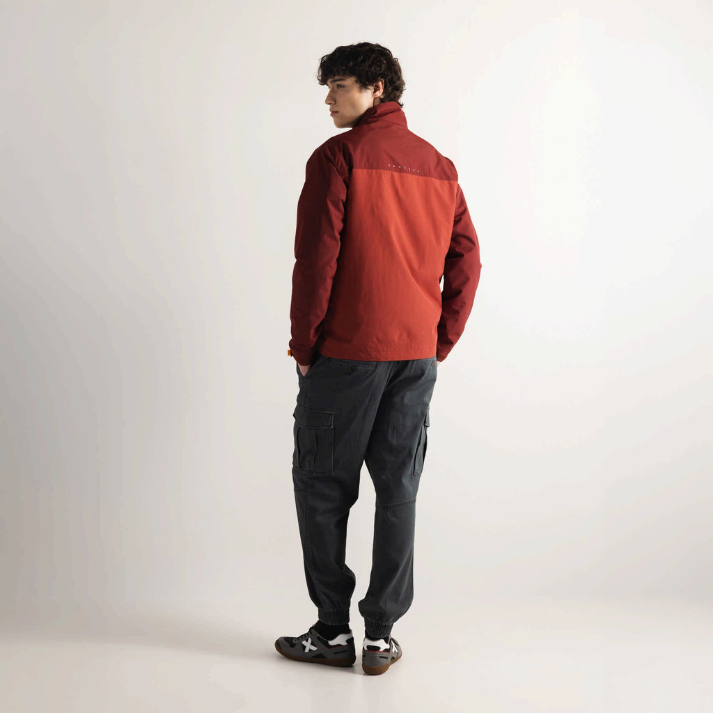 MUNICH Jacket Harbor Terracota: burdeos jacket for men