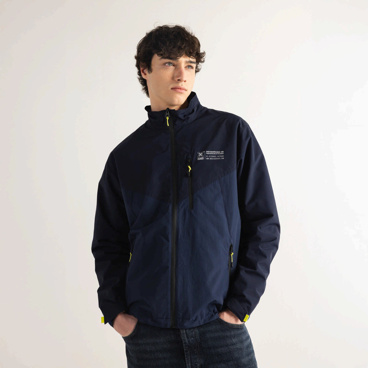 MUNICH Jacket Harbor NAVY: blue jacket for men