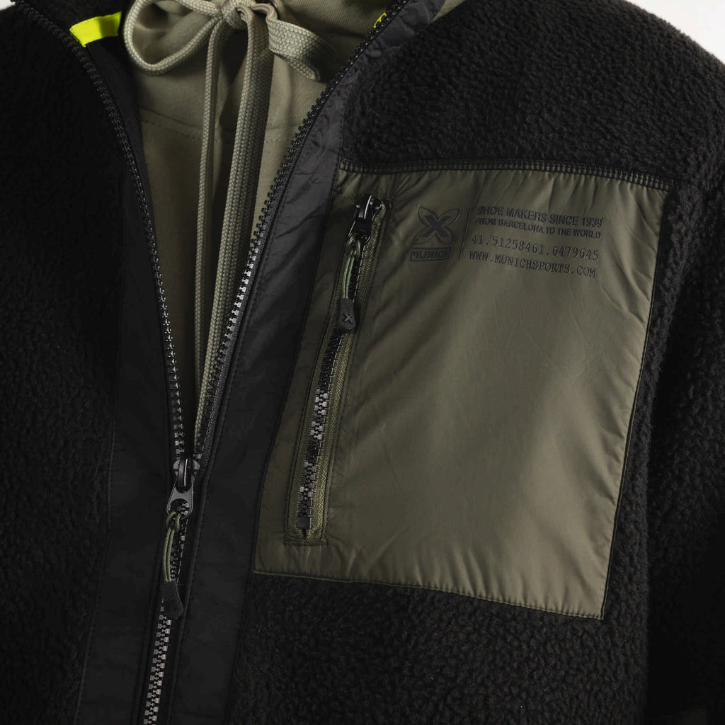 MUNICH Polar Denis Black: black jacket for men
