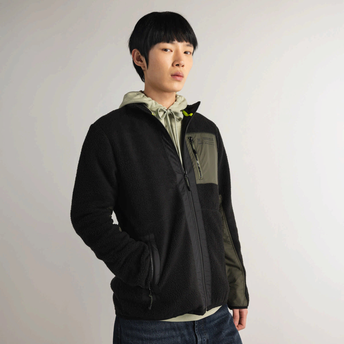 MUNICH Polar Denis Black: black jacket for men