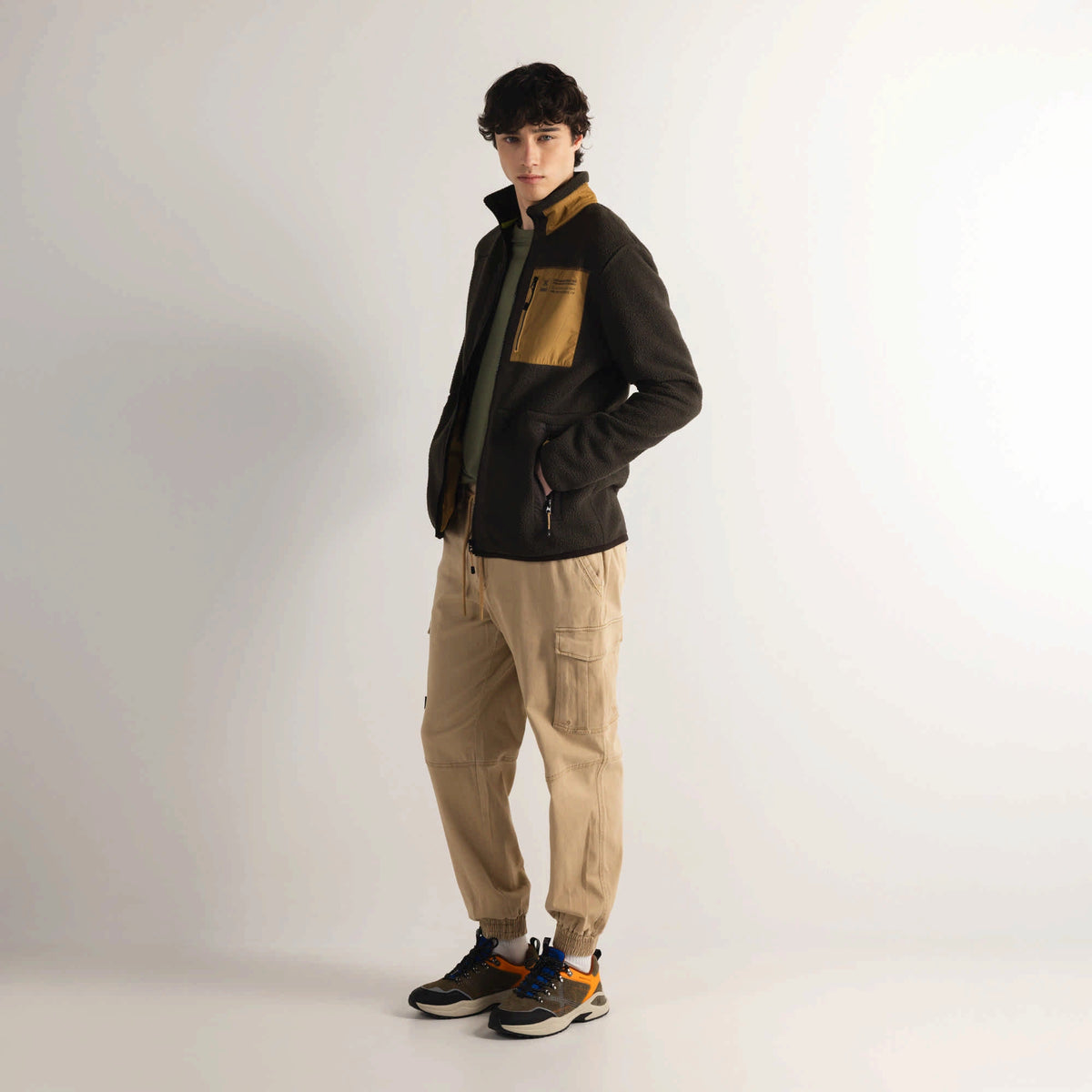 MUNICH Polar Denis Mocca: brown jacket for men