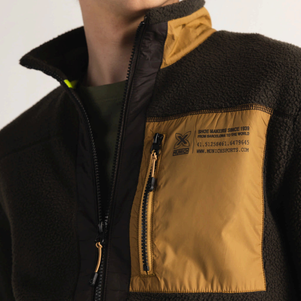 MUNICH Polar Denis Mocca: brown jacket for men