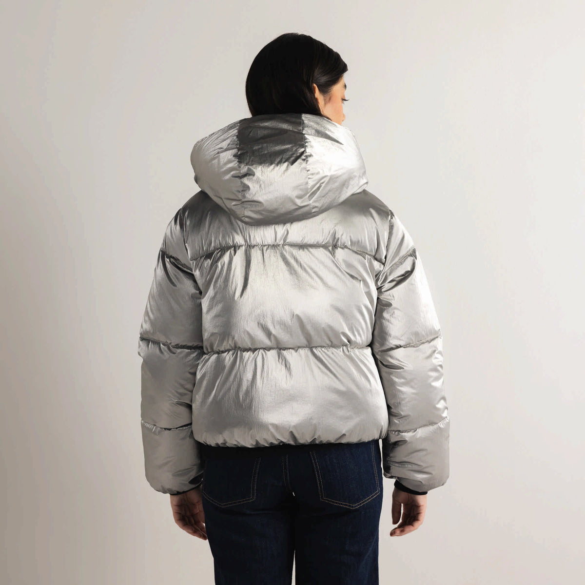 MUNICH Puffer FOG Black: black jacket for men