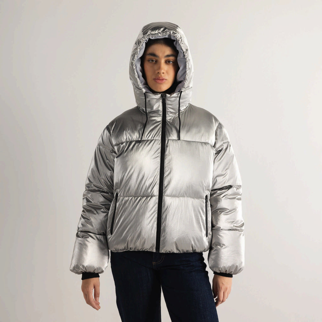 MUNICH Puffer FOG Black: black jacket for men