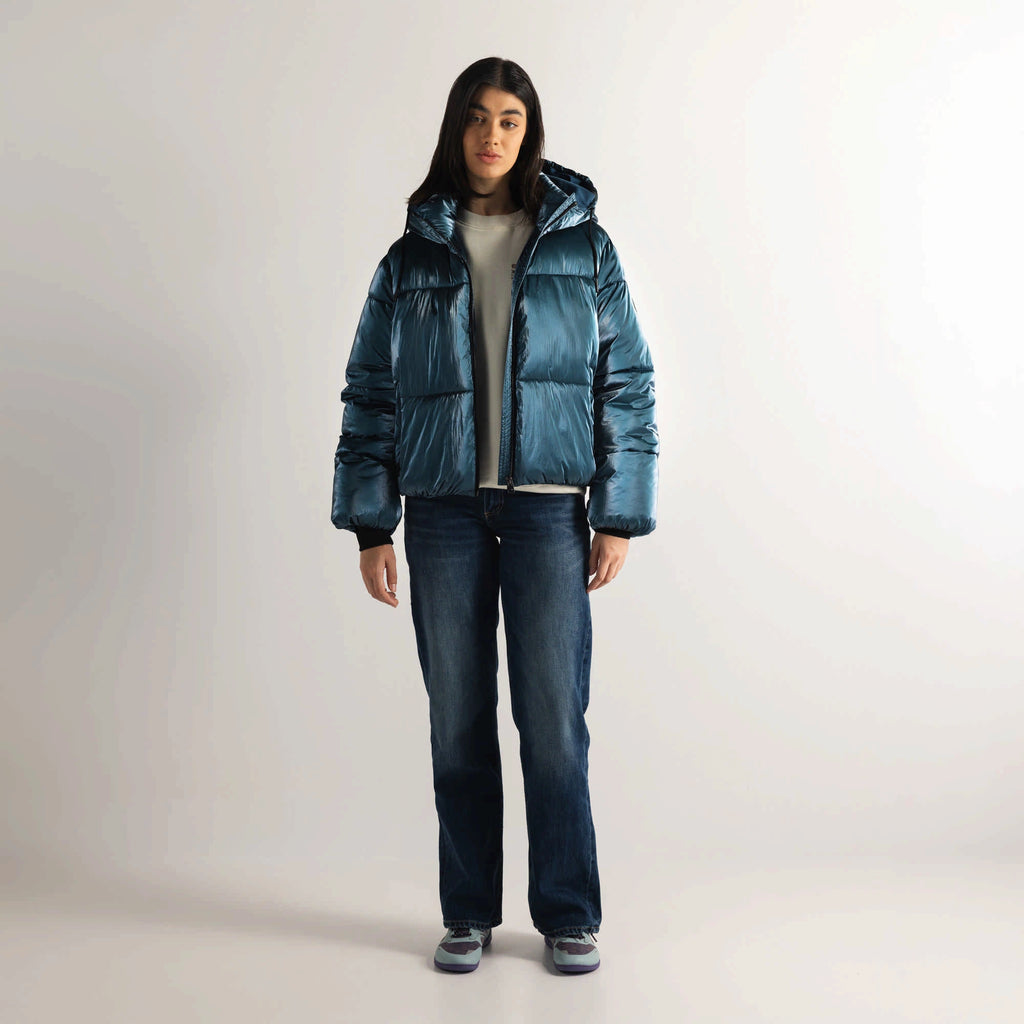 MUNICH Puffer FOG Petrol: blau Jacke für Herren