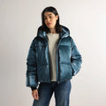 MUNICH Puffer FOG Petrol: blau Jacke für Herren