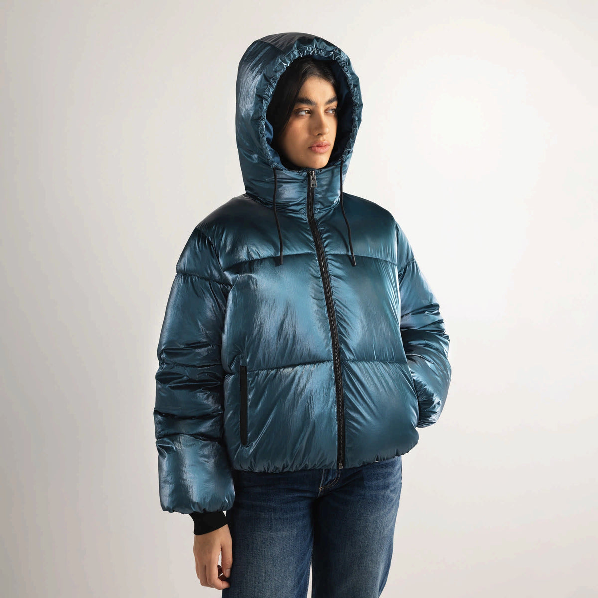 MUNICH Puffer FOG Petrol: синий куртка для мужчин