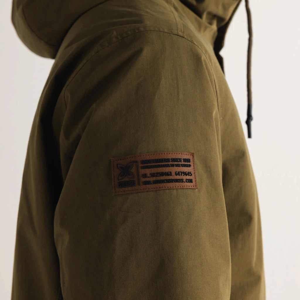 MUNICH Parka William Khaki: caqui veste pour homme