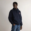 MUNICH Hoodie UP! NAVY: bleu pull pour homme