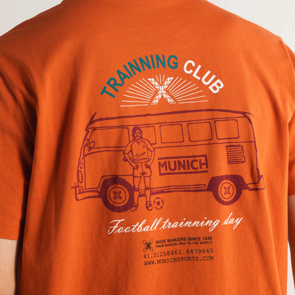 MUNICH Regular T-shirt VAN Terracota: marron T-shirt pour homme