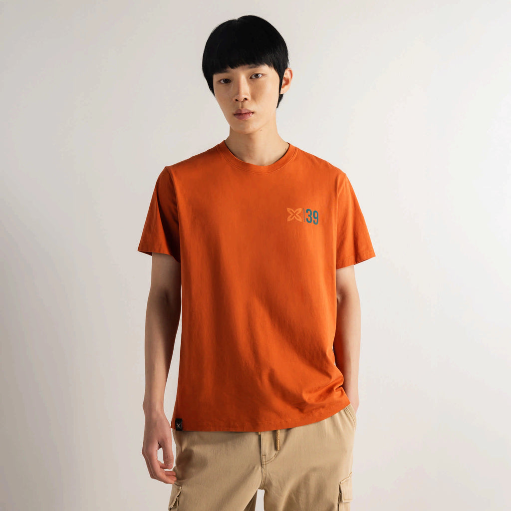 MUNICH Regular T-shirt VAN Terracota: marron T-shirt pour homme