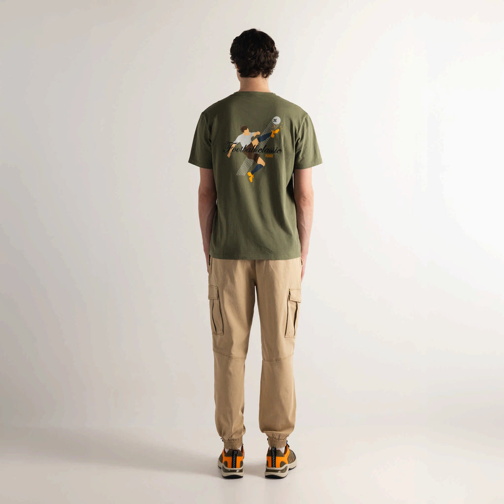 MUNICH | CAMISETAS | HOMBRE | REGULAR T-SHIRT SCORER KHAKI | CAQUI