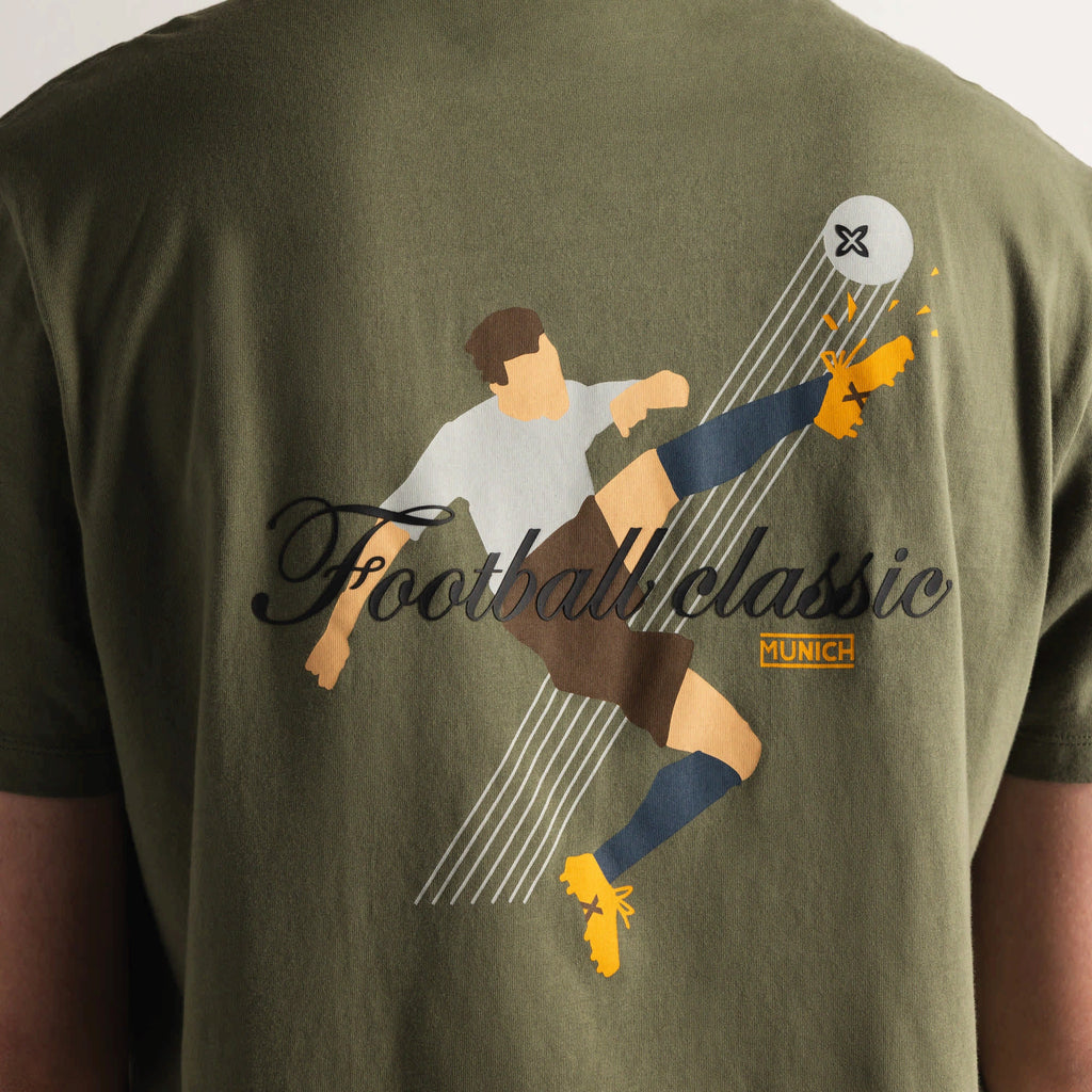 MUNICH | CAMISETAS | HOMBRE | REGULAR T-SHIRT SCORER KHAKI | CAQUI