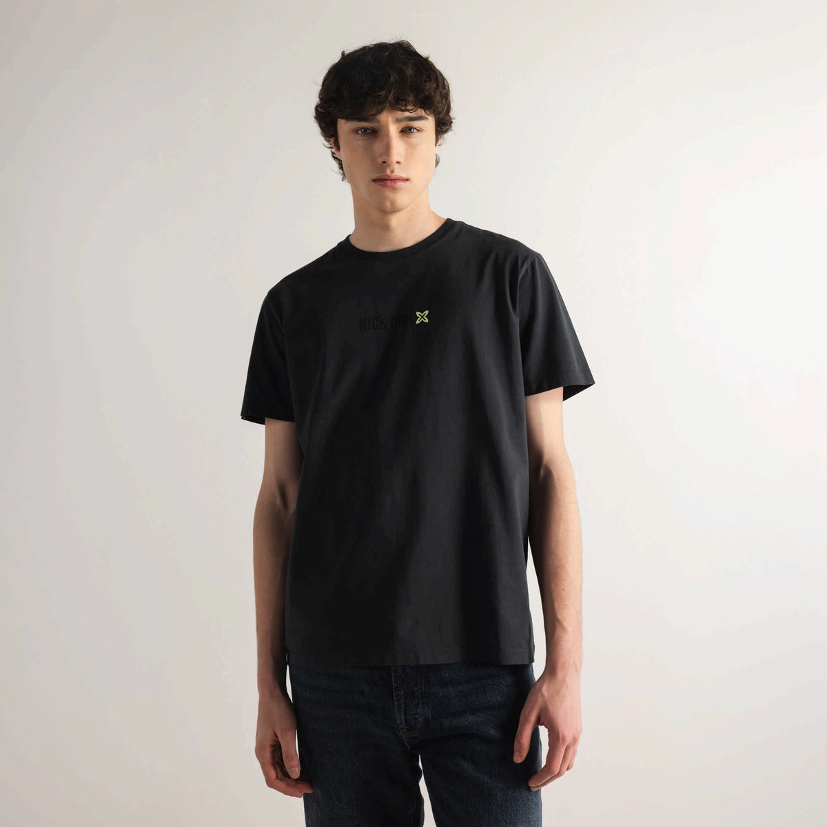MUNICH Regular T-shirt KICK Anthracite: 黑色 T恤 男士