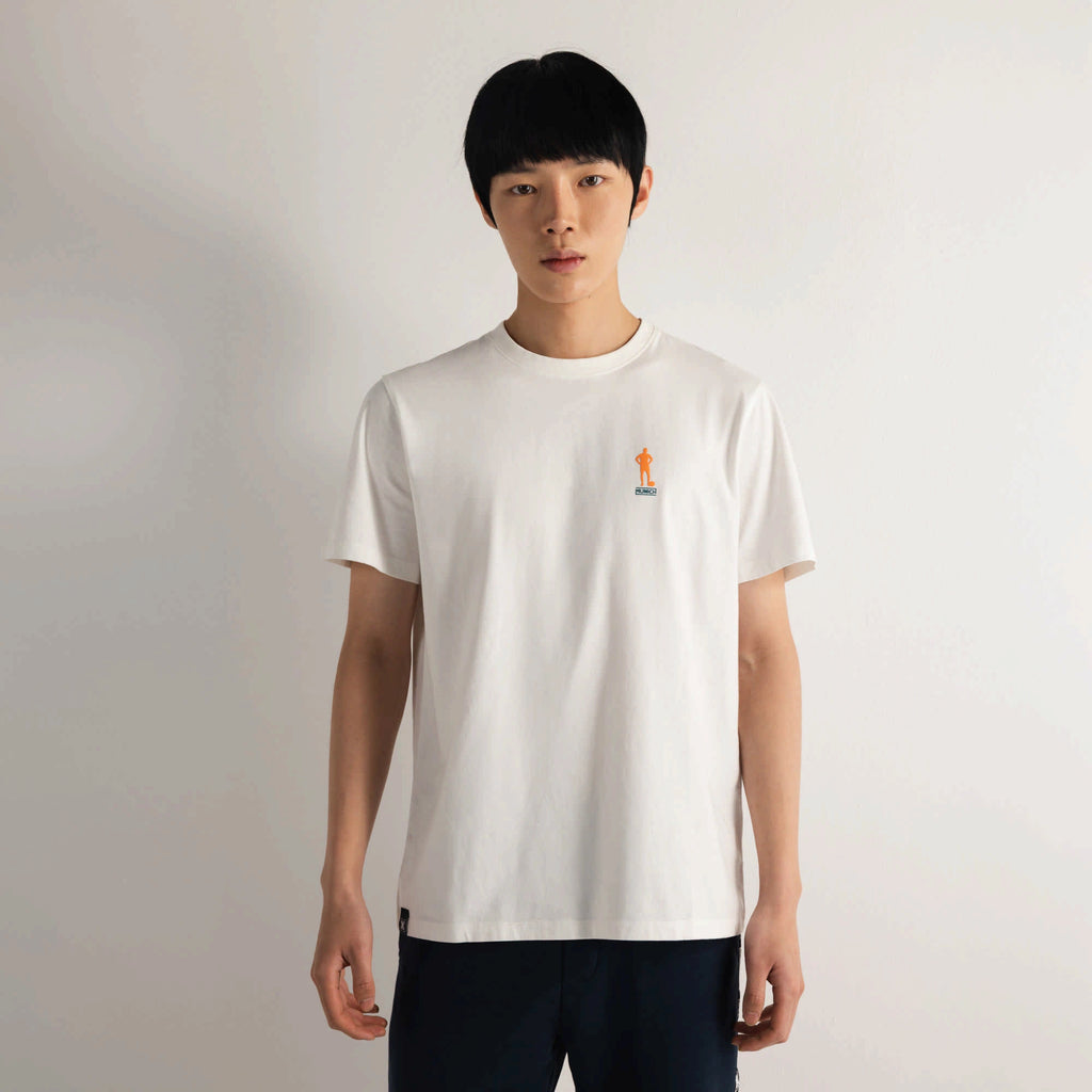 MUNICH | CAMISETAS | HOMBRE | REGULAR T-SHIRT BALLER ECRU | BLANCO