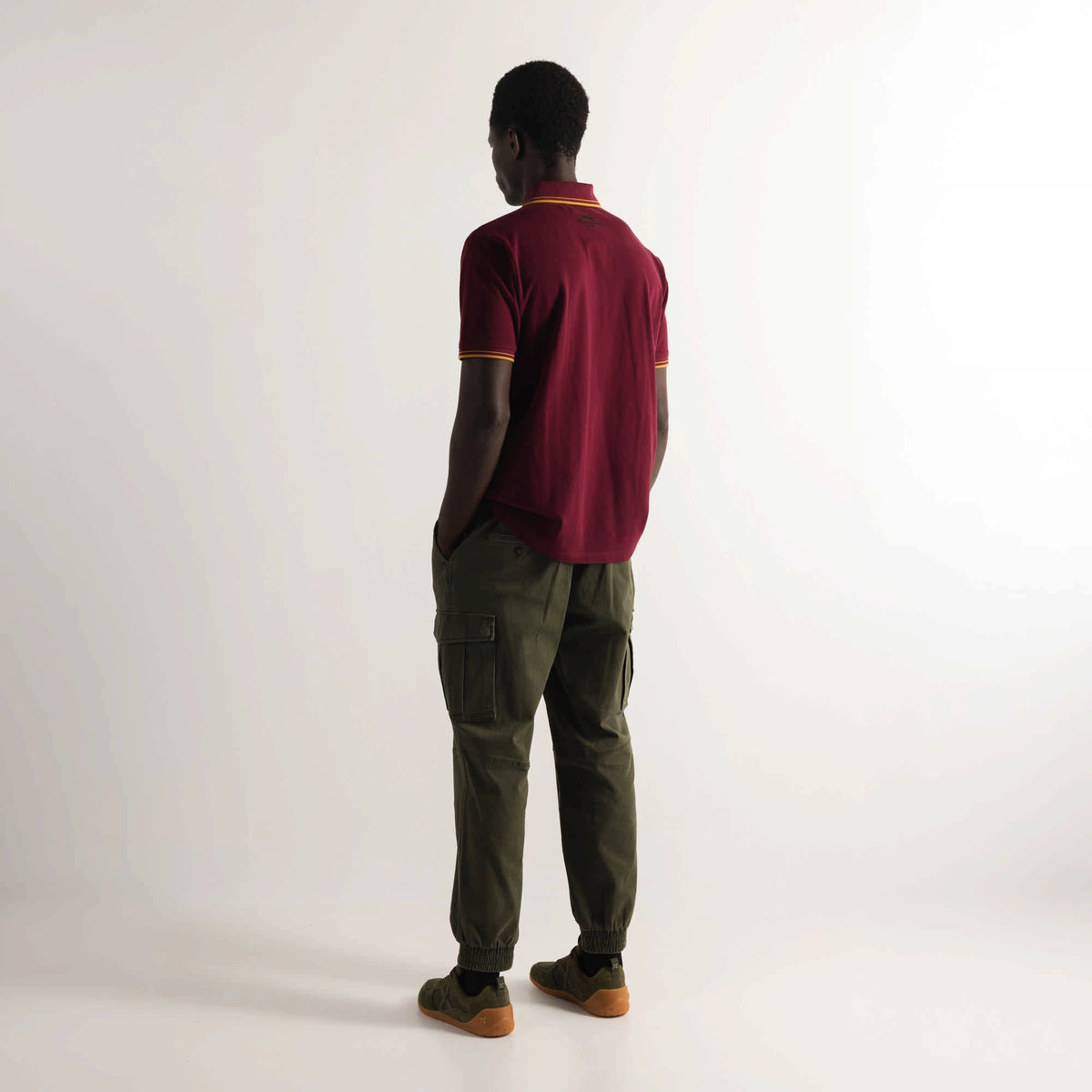 MUNICH Lifestyle Cargo Jogger Wander Khaki: caqui trousers for men