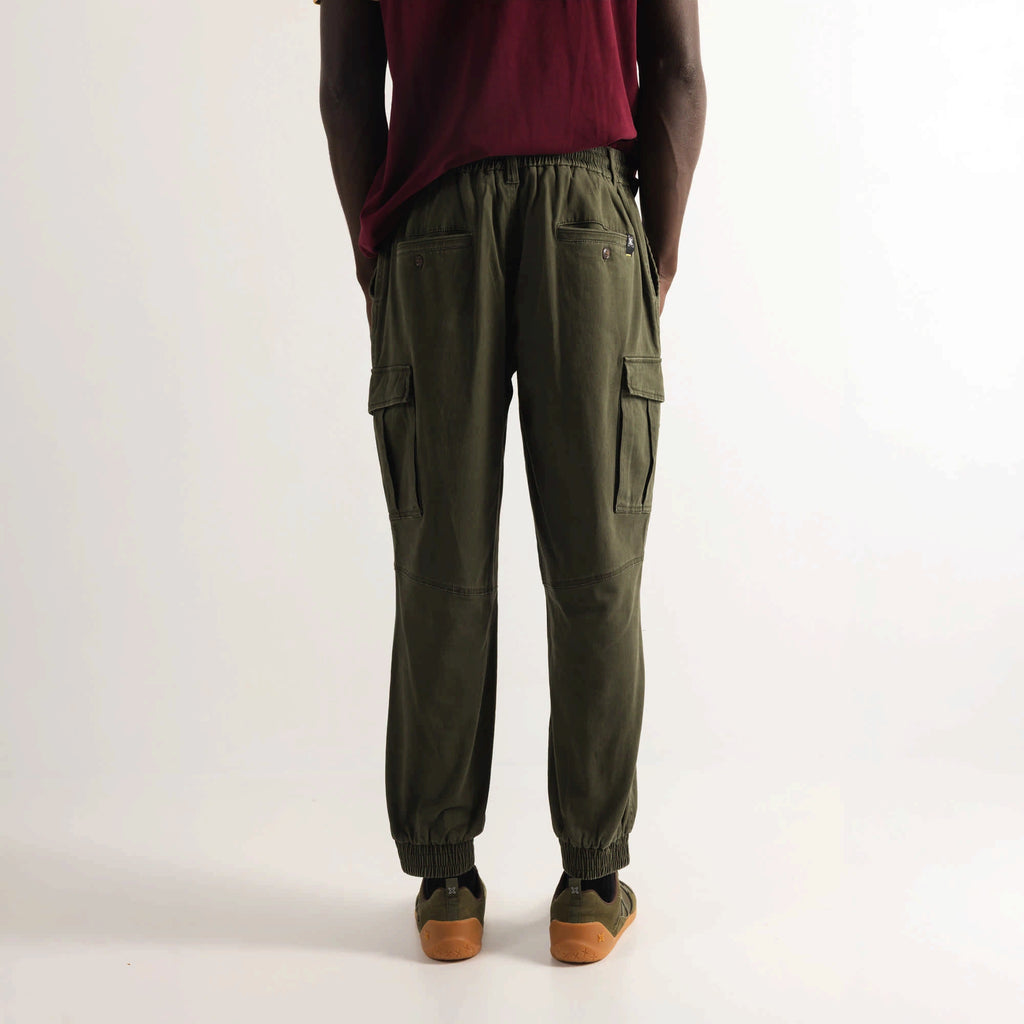 MUNICH Lifestyle Cargo Jogger Wander Khaki: caqui 长裤 男士