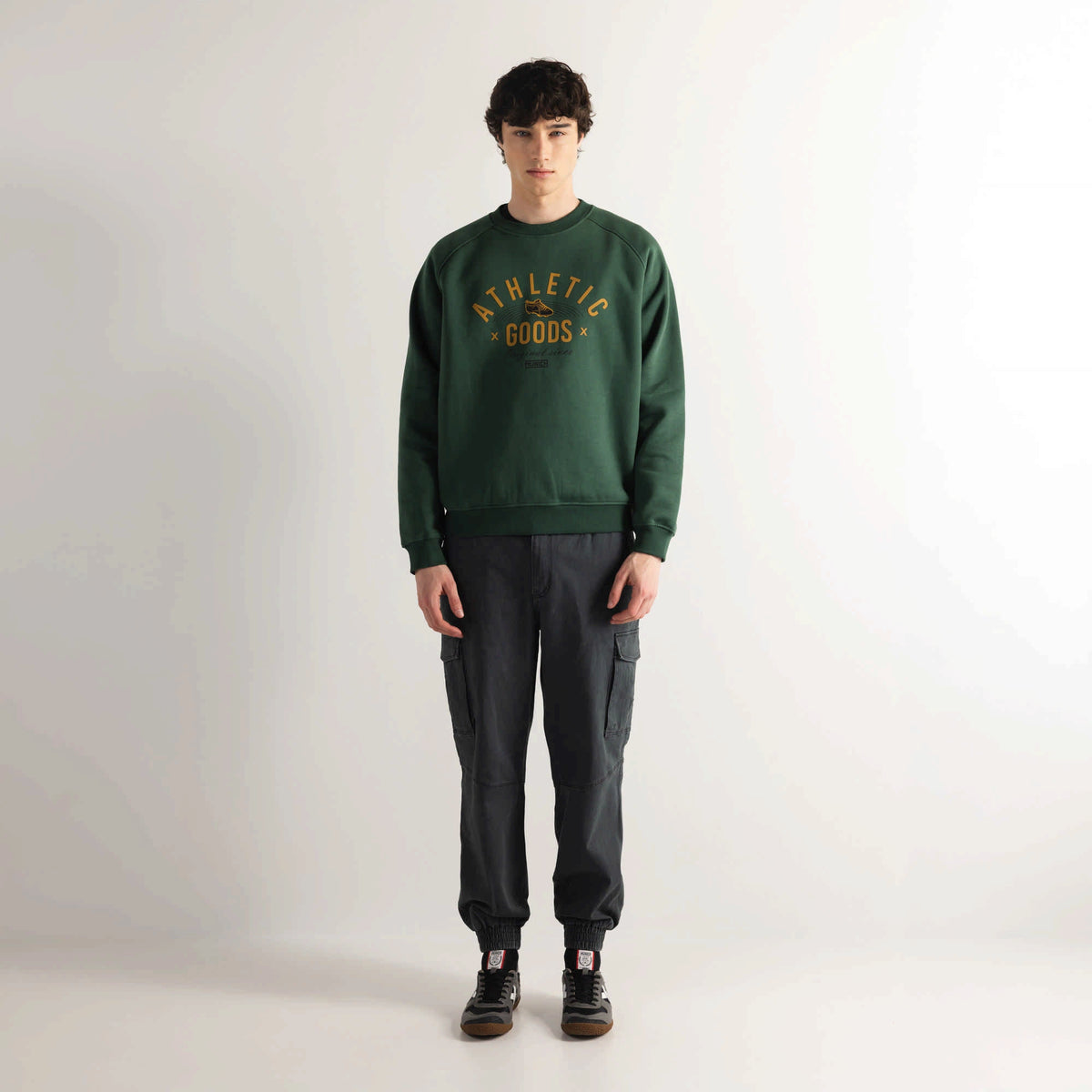 MUNICH Lifestyle Cargo Jogger Wander Anthracite: grey trousers for men