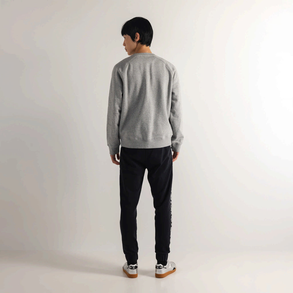 MUNICH Essentials Sweatshirt GREY Melange DARK: серый свитер для мужчин