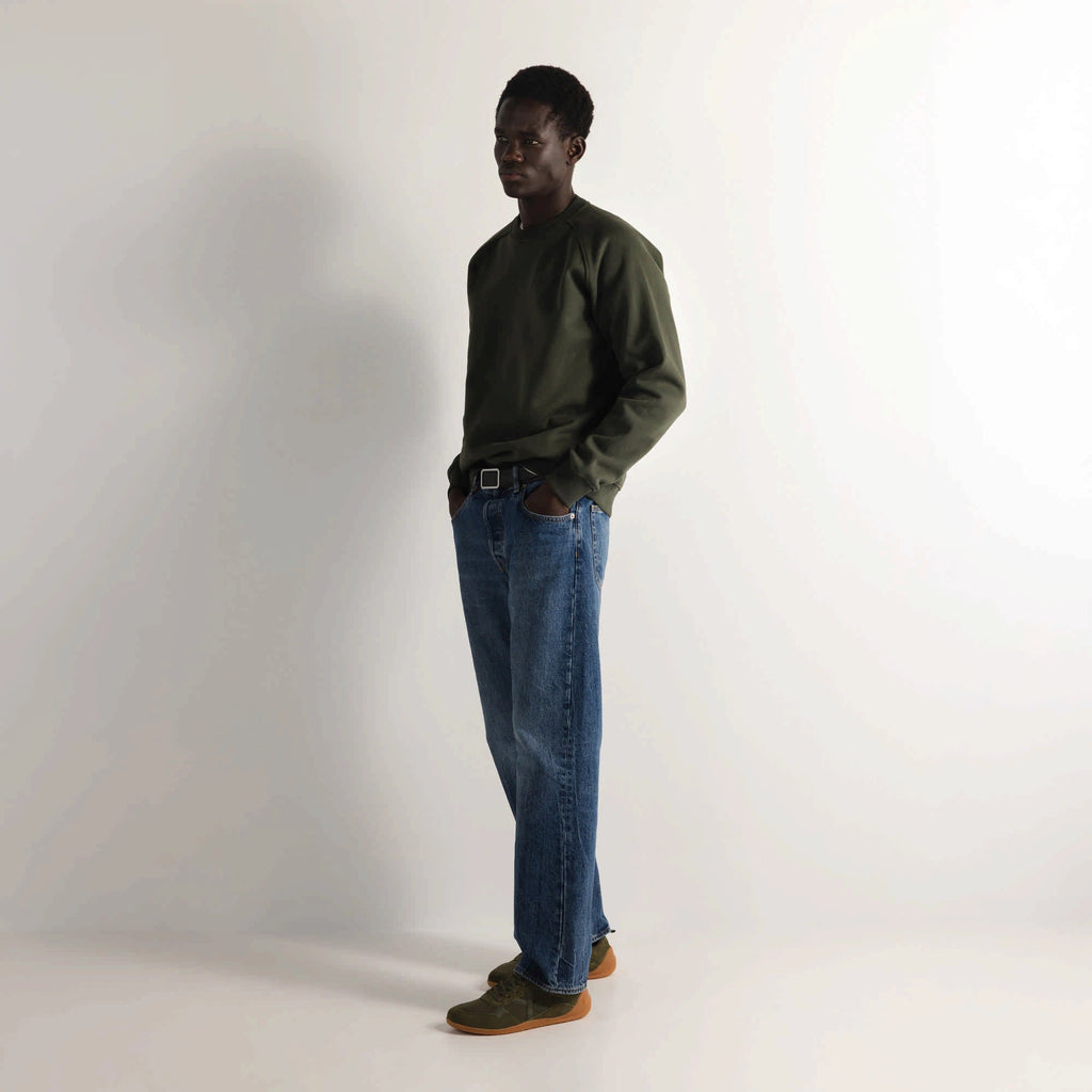 MUNICH Essentials Sweatshirt Khaki: caqui свитер для мужчин