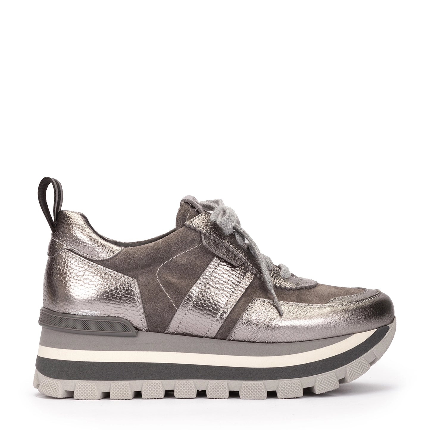 PEDRO MIRALLES | SNEAKERS MUJER | TOLEDO PELTRO | GRIS