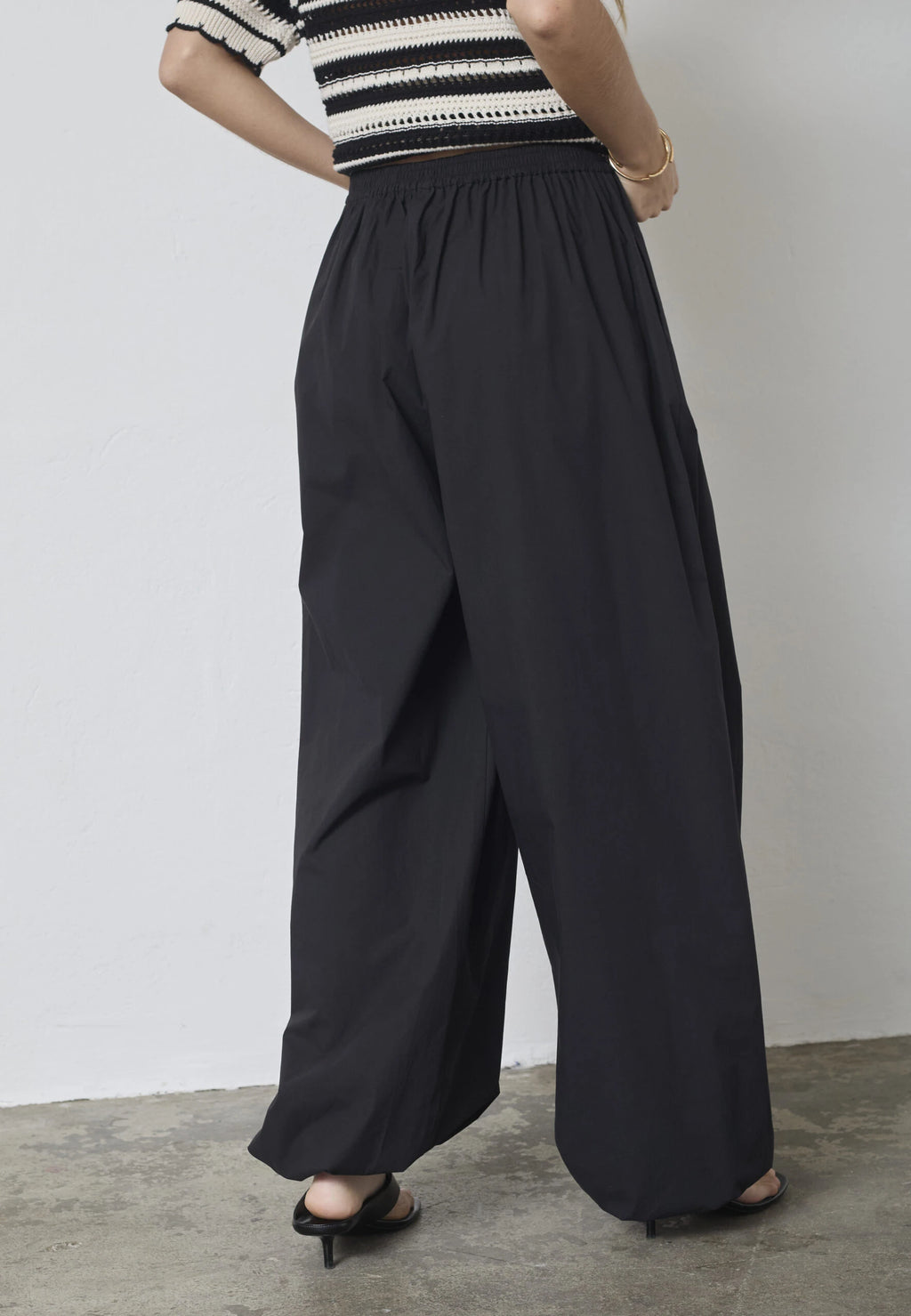 COCOUTURE | PANTS | WOMEN | JUNECC BALLOON LL PANT BLACK | BLACK