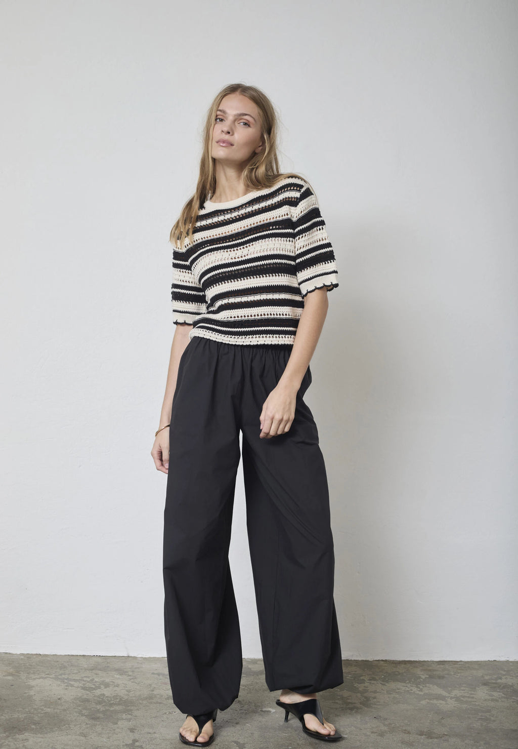 COCOUTURE | PANTS | WOMEN | JUNECC BALLOON LL PANT BLACK | BLACK