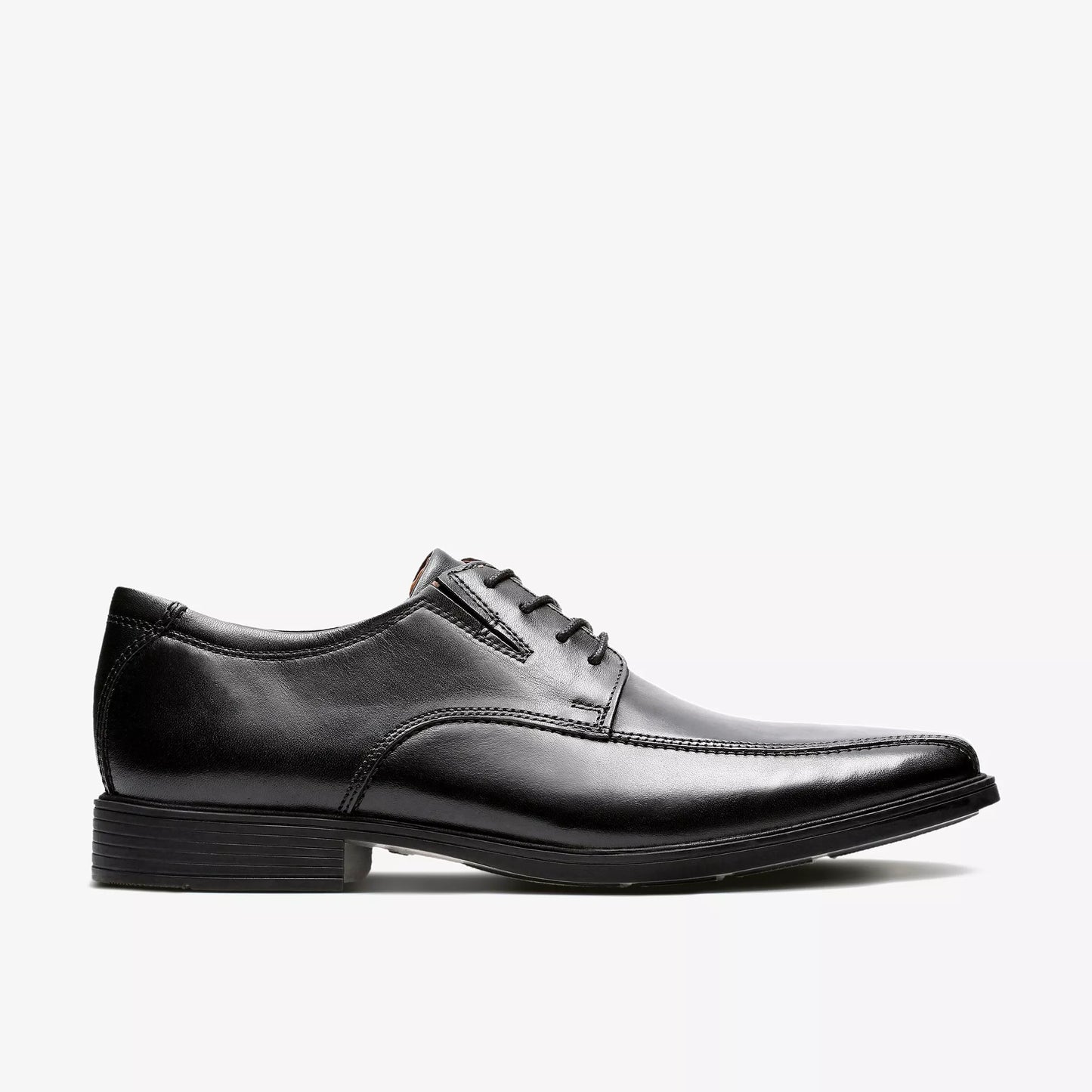 CLARKS | ZAPATOS DE VESTIR HOMBRE | TILDEN WALK BLACK LEATHER | NEGRO