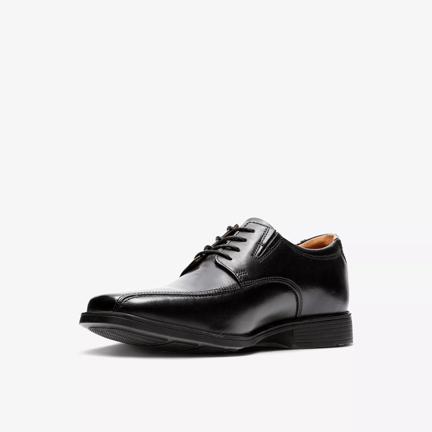 CLARKS | ZAPATOS DE VESTIR HOMBRE | TILDEN WALK BLACK LEATHER | NEGRO