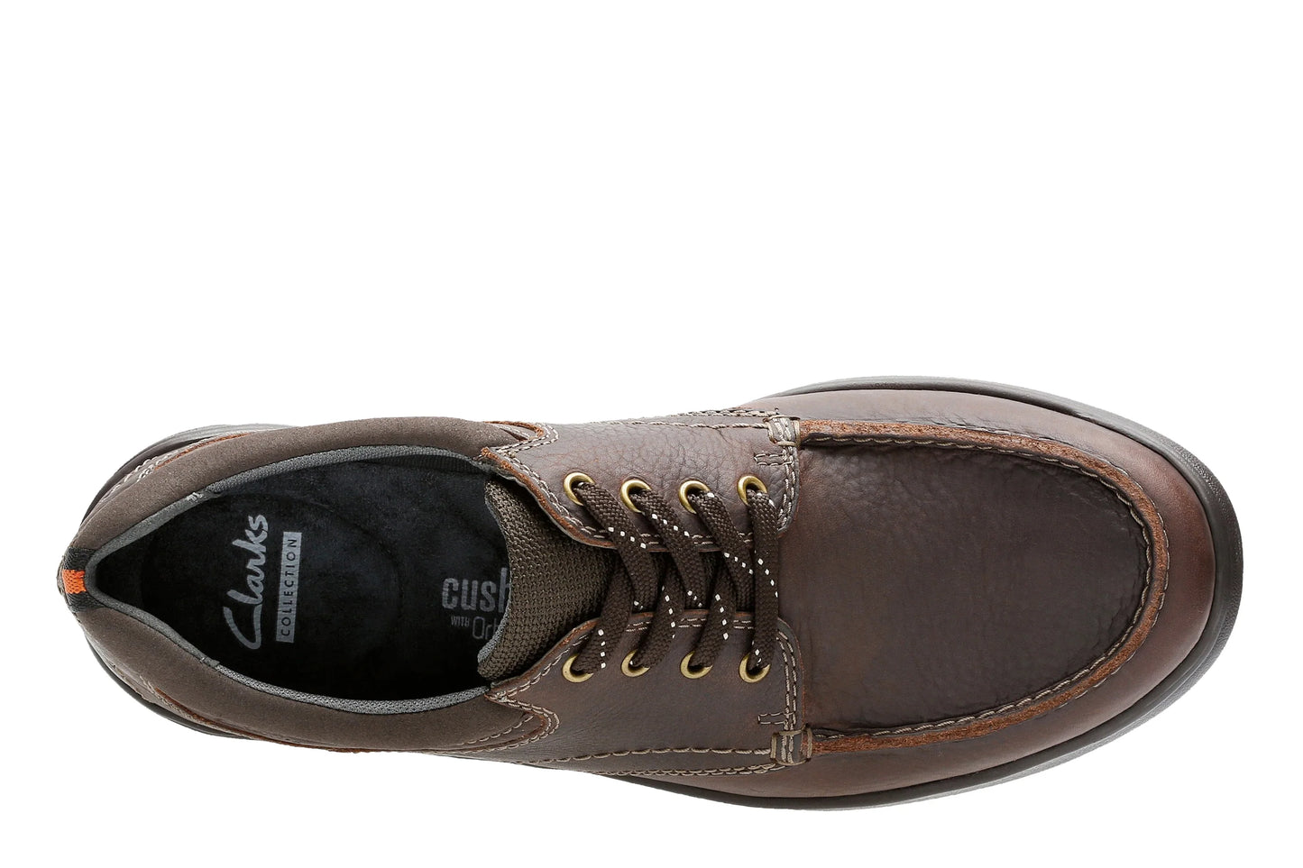 Zapatos casual para hombre de la marca clarks modelo cotrell edge brown oily en color marrón